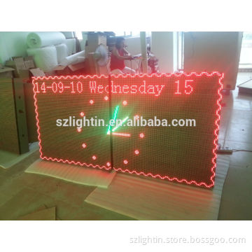 panel 15 led backlight P20 single line indoor P10 double color led display screen mini led display screencar led display screen